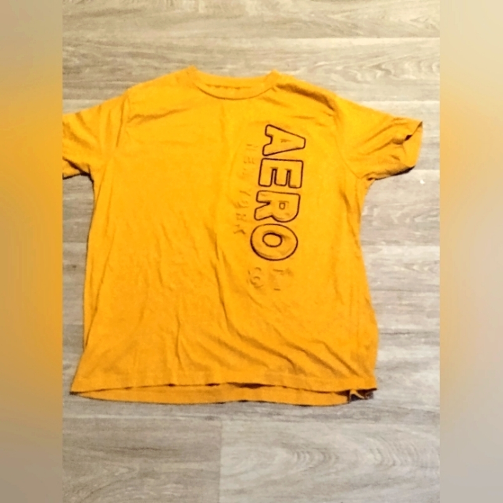 Arropostale t shirt for men, Orange, size Xl small. Good condition.
